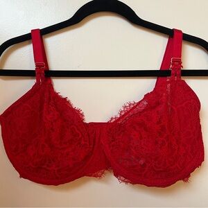 Victoria's Secret Unlined Lace Push-up Bra